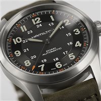 Orologio Hamilton Uomo Khaki Field in Titanio H70205830 - H70205830
